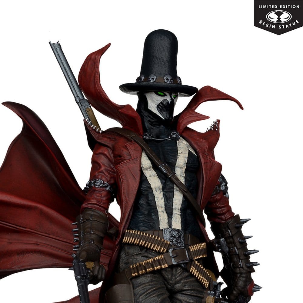Spawn Black White &amp; Red All Over 1/10 Estatua Gunslinger Spawn by Todd McFarlane 23 cm