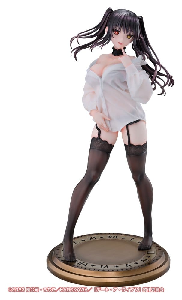 Date A Live V Figura PVC 1/4 Re:Dress Kurumi Tokisaki Dress shirt Ver. 40 cm