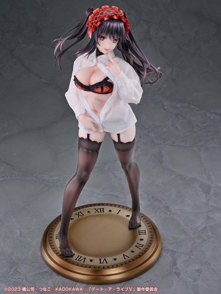 Date A Live V Figura PVC 1/4 Re:Dress Kurumi Tokisaki Dress shirt Ver. 40 cm
