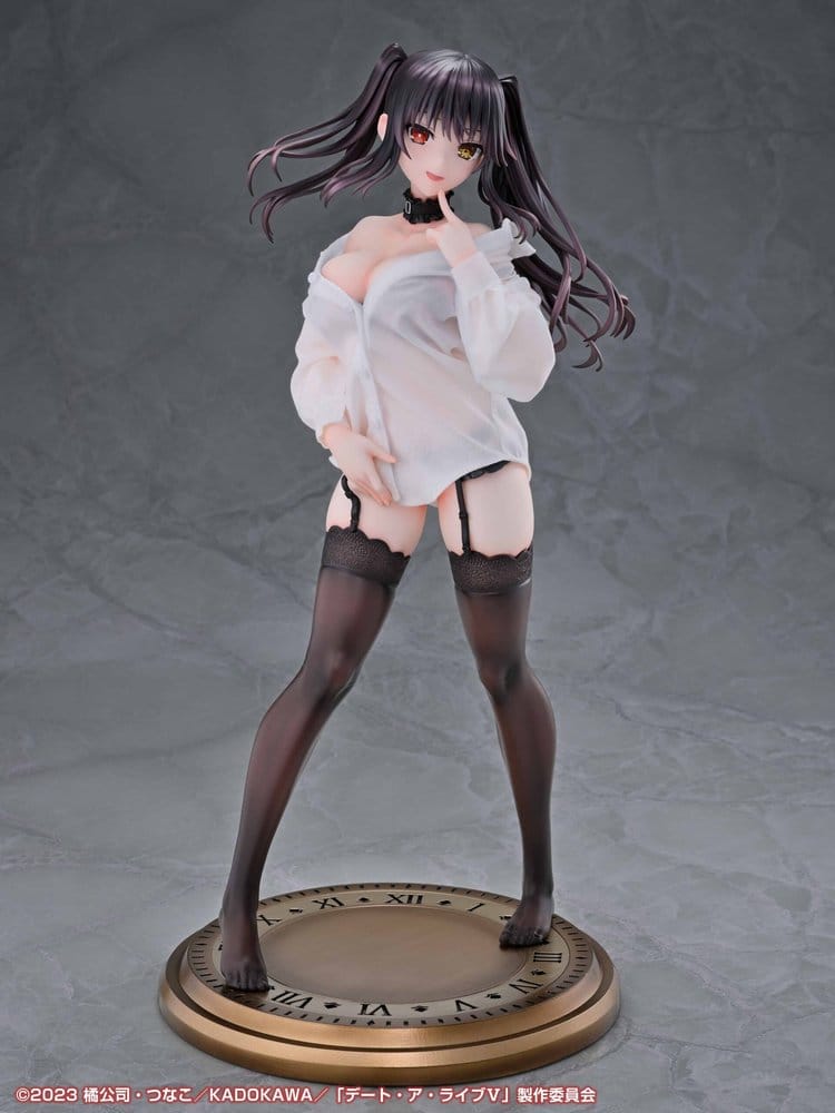 Date A Live V Figura PVC 1/4 Re:Dress Kurumi Tokisaki Dress shirt Ver. 40 cm