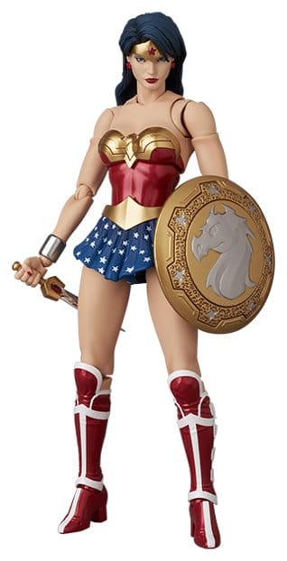 Superman Figura MAFEX Wonder Woman (Superman: For Tomorrow) 15 cm Frikytopia