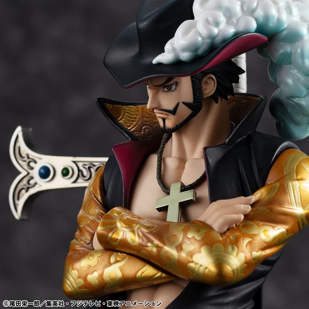 One Piece Estatua PVC P.O.P. SA-MAXIMUM Hawk Eye Dracule Mihawk Ver. R 29 cm