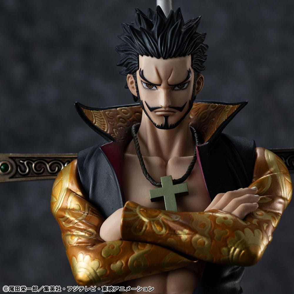 One Piece Estatua PVC P.O.P. SA-MAXIMUM Hawk Eye Dracule Mihawk Ver. R 29 cm