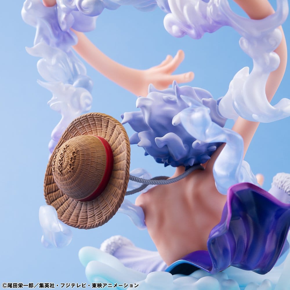 One Piece Figura PVC Portrait.Of.Pirates "Evolutionary History" Monkey D. Luffy "Gear Fifth" 26 cm