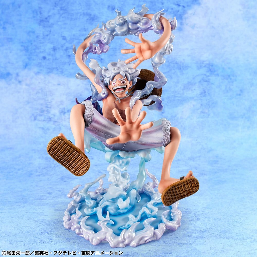 One Piece Figura PVC Portrait.Of.Pirates "Evolutionary History" Monkey D. Luffy "Gear Fifth" 26 cm