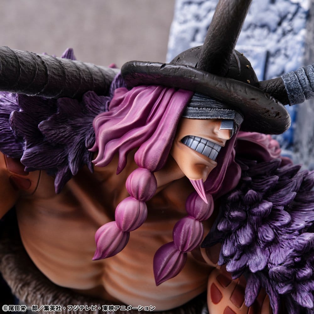 One Piece Figura PVC Portrait.Of.Pirates "ELB-MAXIMUM" Loki 31 cm