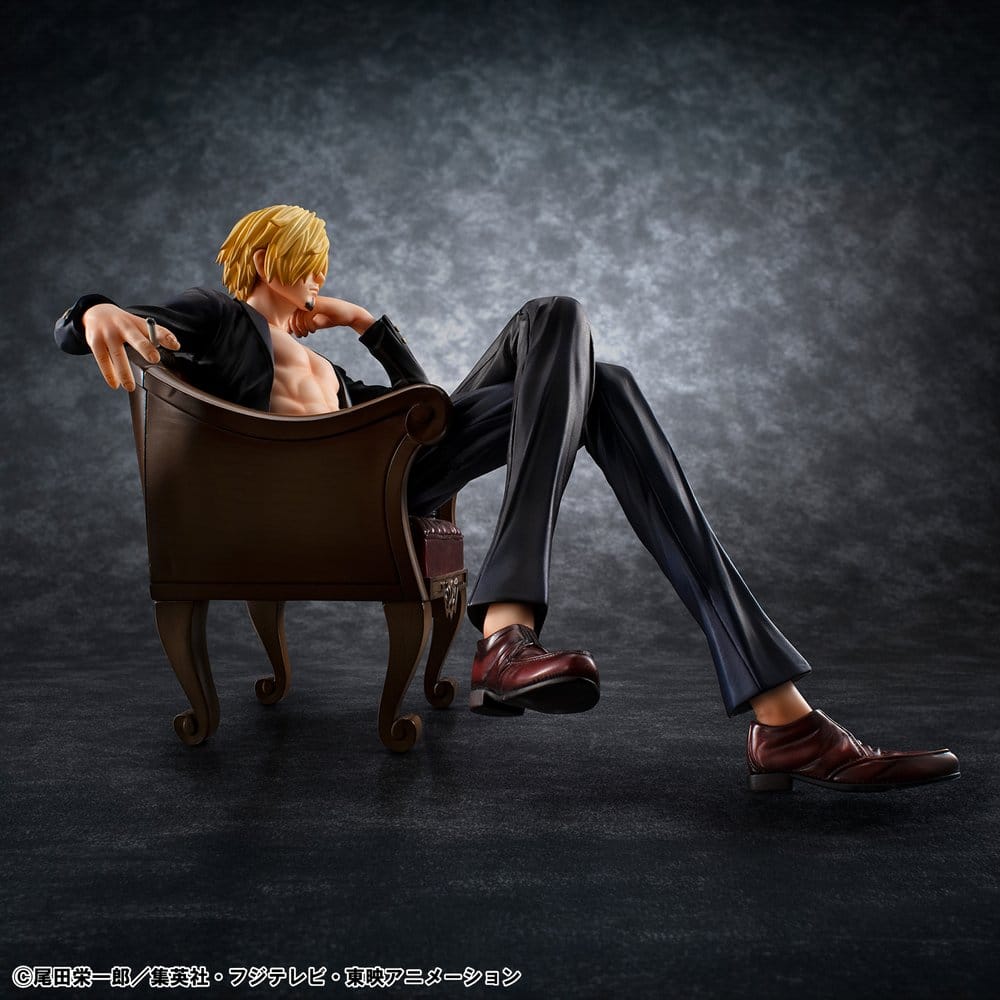 One Piece Figura PVC Portrait.Of.Pirates "S.O.C" Sanji Ver.R 14 cm