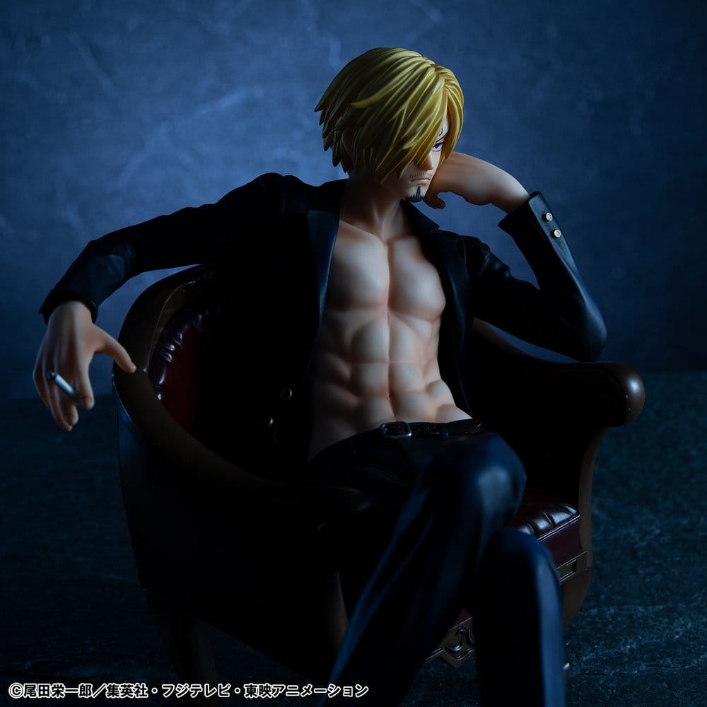 One Piece Figura PVC Portrait.Of.Pirates "S.O.C" Sanji Ver.R 14 cm