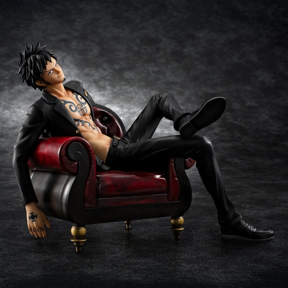 One Piece Figura PVC Portrait.Of.Pirates "S.O.C" Trafalgar Law Ver.R Frikytopia