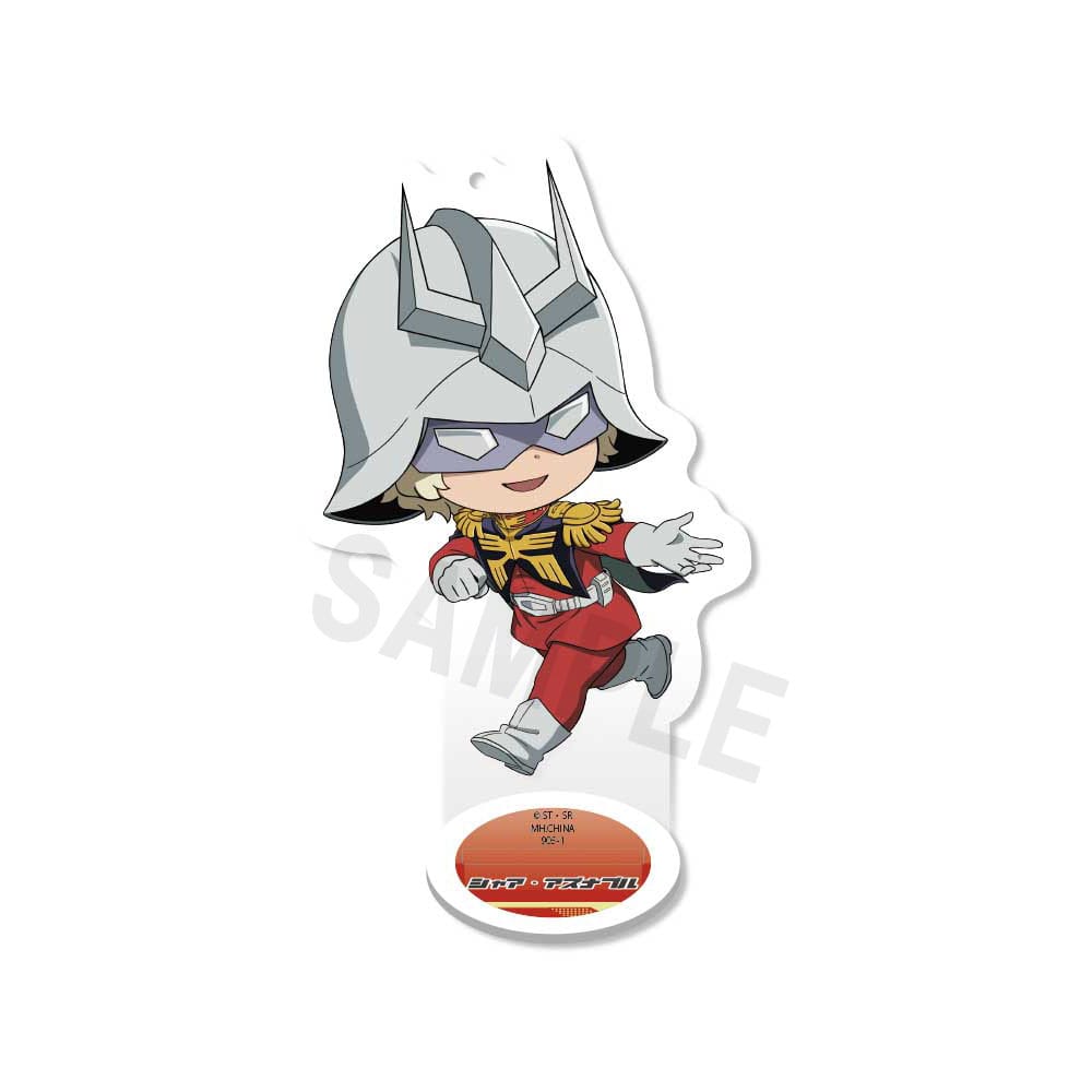 Mobile Suit Gundam GQuuuuuuX Figuras acrílico 9 cm Expositor (6)