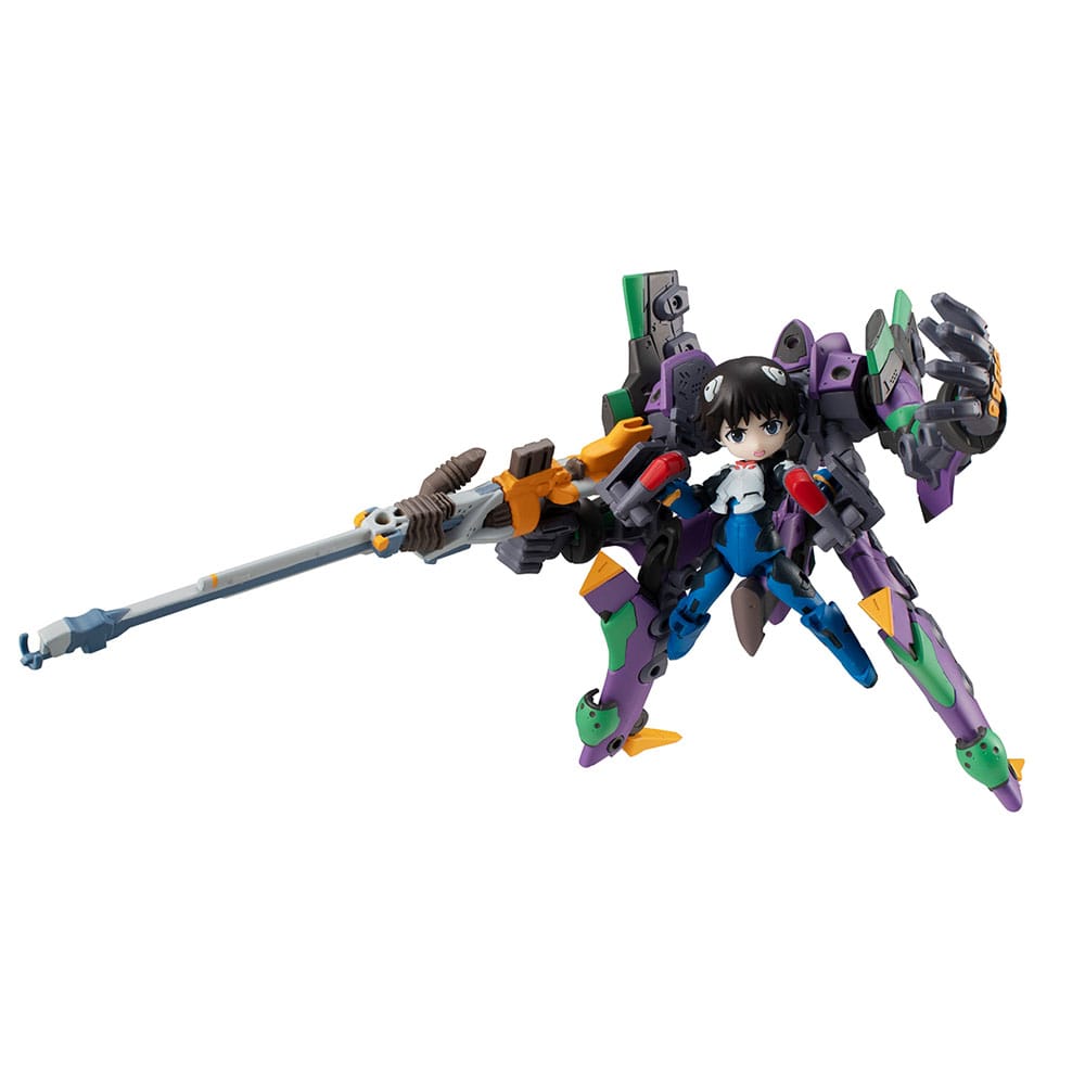 Evangelion Figura Desktop Army Shinji Ikari & Evangelion No. 1 New Theatrical Edition 15 cm