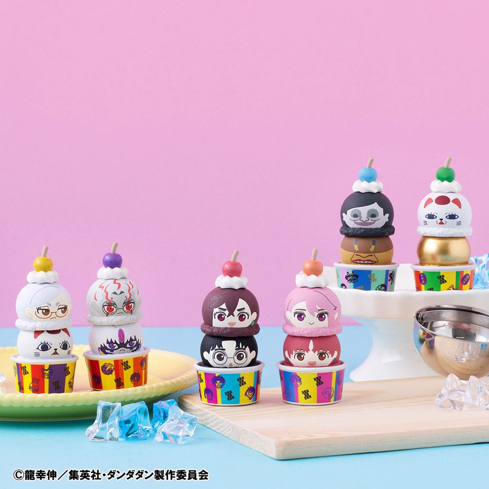 Dandadan Pack de 6 Figuras Tsumichen Stack up & Change 8 cm (with gift)