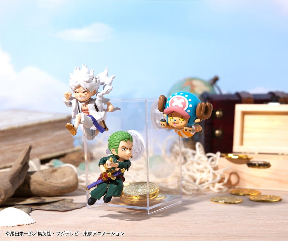 One Piece Tobimas Figuras Mini 5 cm Blind Box Expositor (6) (Repeat)