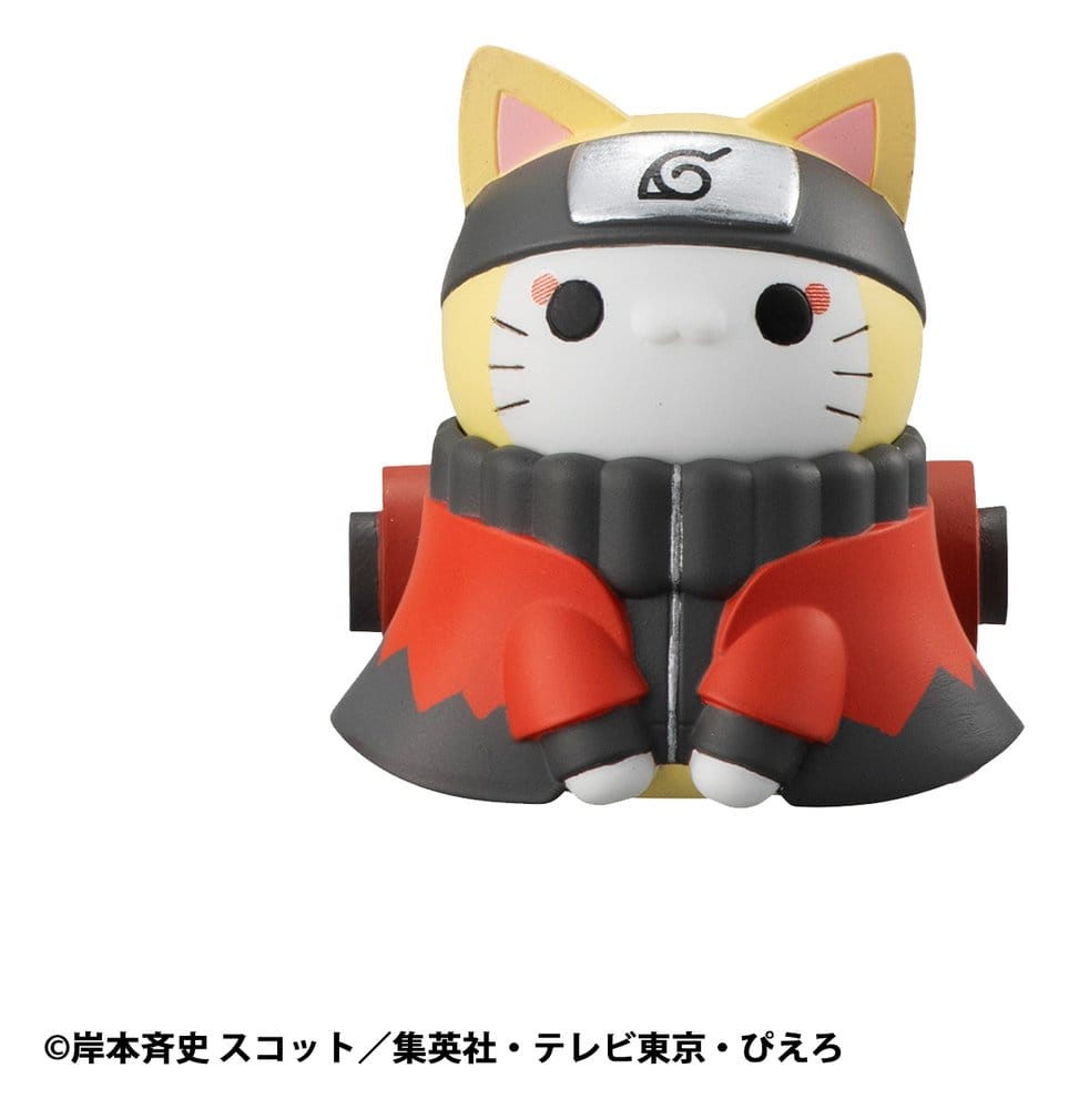Naruto Shippuden Mega Cat Project Figuras Defense Battle of Village of Konoha! 3 cm Nyaruto! Caixas Surpresas Sortidas (8) (re-run)