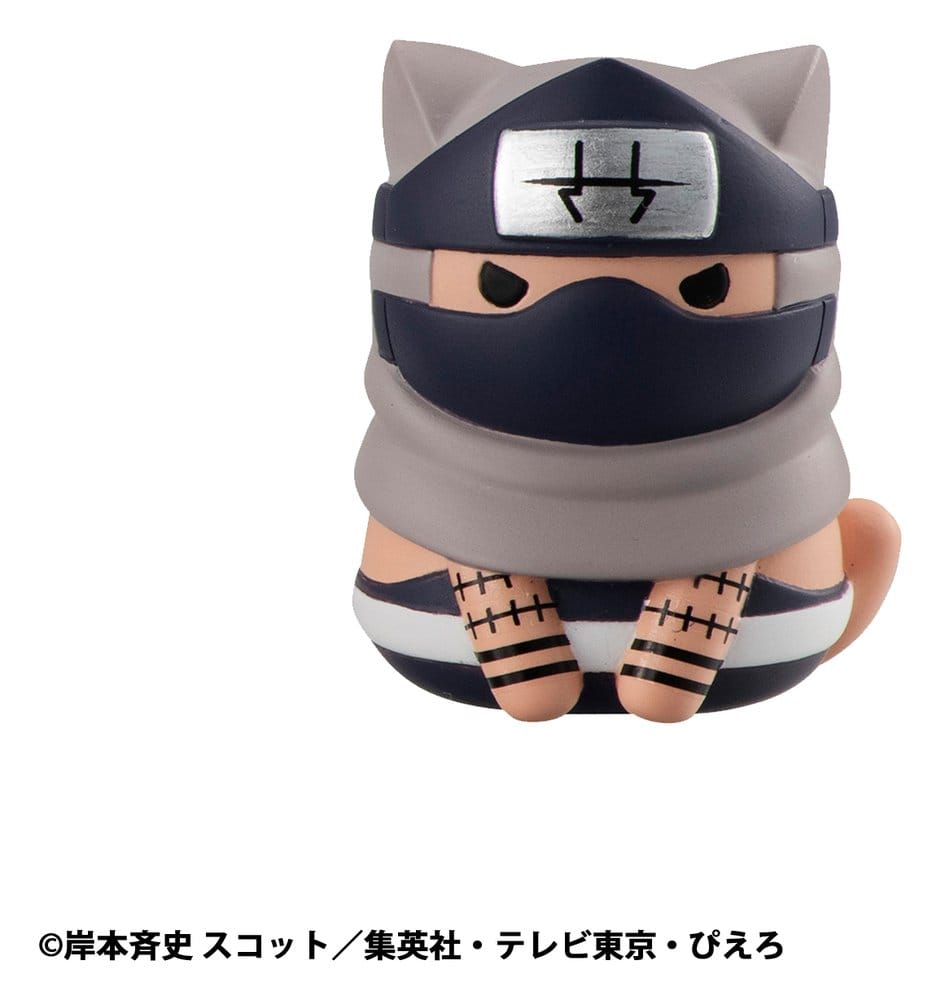Naruto Shippuden Mega Cat Project Figuras Defense Battle of Village of Konoha! 3 cm Nyaruto! Caixas Surpresas Sortidas (8) (re-run)