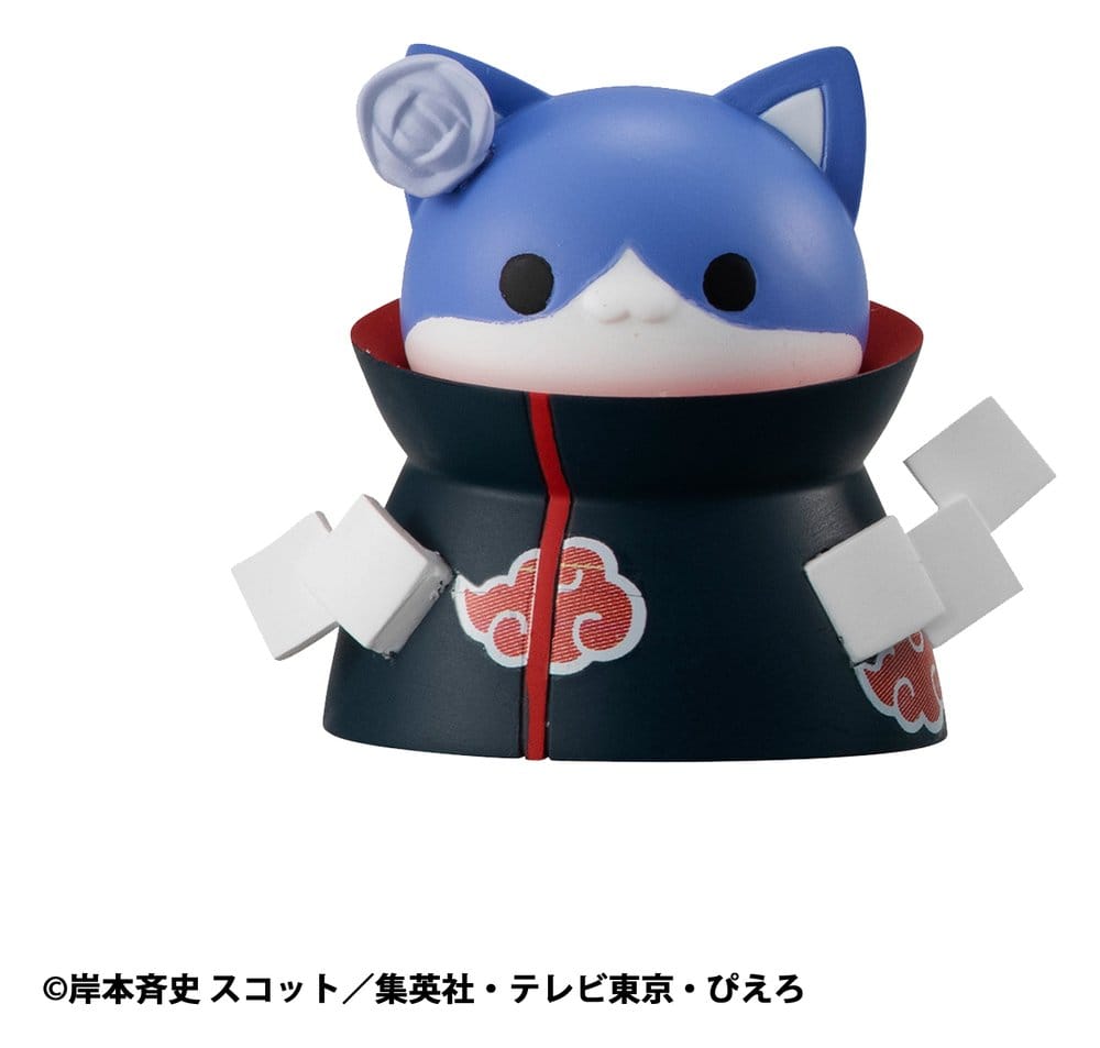 Naruto Shippuden Mega Cat Project Figuras Defense Battle of Village of Konoha! 3 cm Nyaruto! Caixas Surpresas Sortidas (8) (re-run)