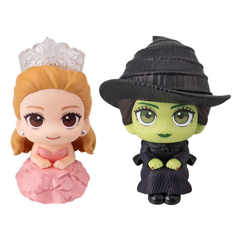 Wicked Figuras PVC Look Up Elphaba & Glinda (with gift) 11 cm