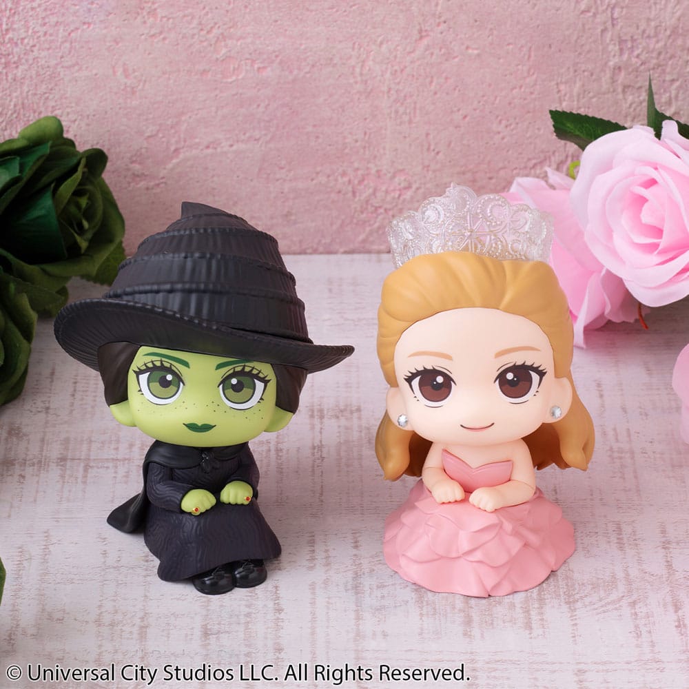 Wicked Figuras PVC Look Up Elphaba & Glinda (with gift) 11 cm