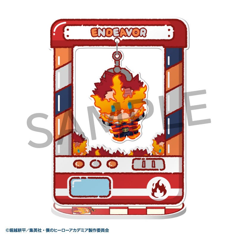 My Hero Academia Figuras acrílico Chara Catcher 9 cm Cajas Sorpresa Expositor (8)