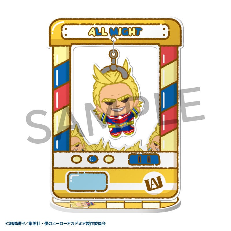My Hero Academia Figuras acrílico Chara Catcher 9 cm Cajas Sorpresa Expositor (8)
