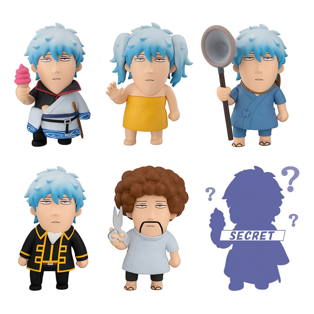 Gintama x Okawabukubu Figuras We love Ginsan 10 cm Cajas Sorpresas Surtido (6) Frikytopia