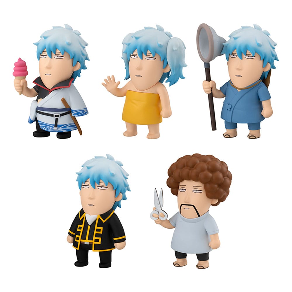 Gintama x Okawabukubu Figuras We love Ginsan 10 cm Cajas Sorpresas Surtido (6)
