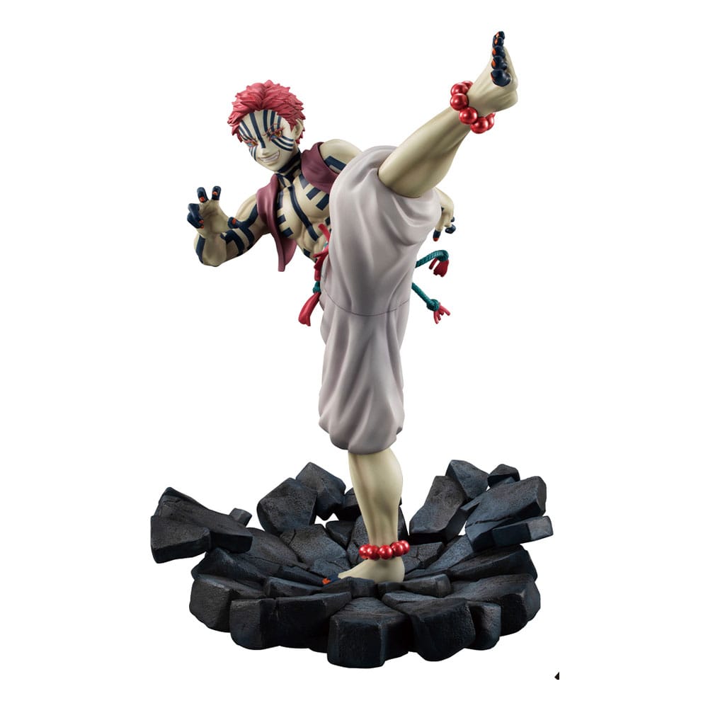 Demon Slayer Kimetsu no Yaiba Estátua PVC G.E.M. Upper Three Akaza 19 cm Frikytopia