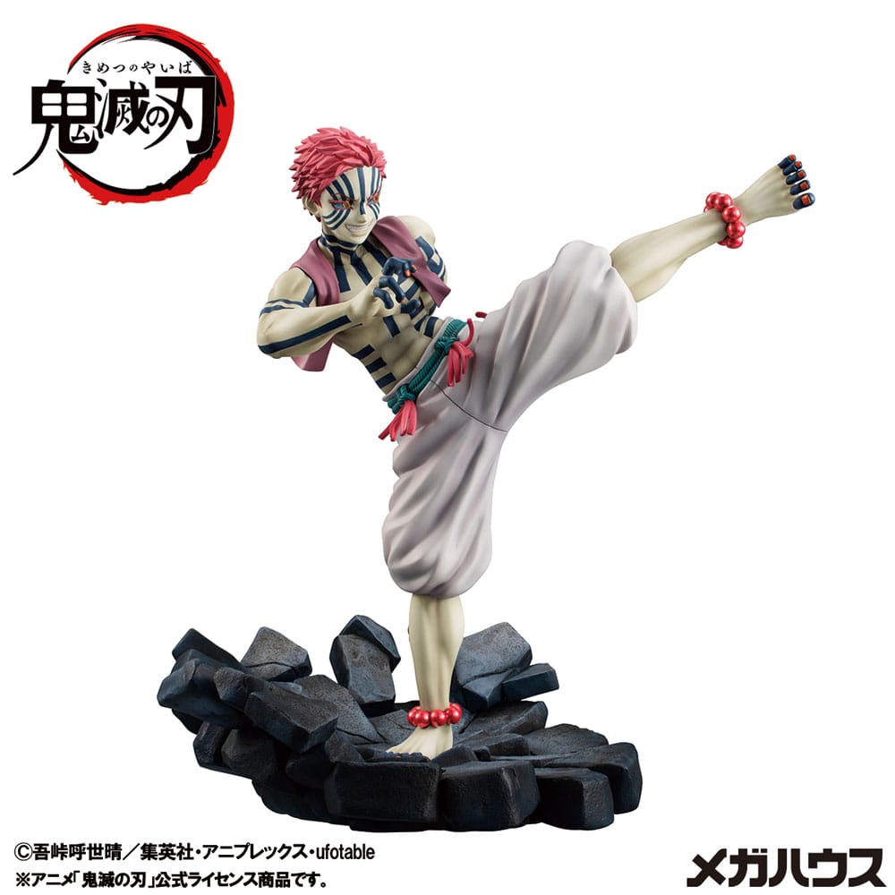 Demon Slayer Kimetsu no Yaiba Estátua PVC G.E.M. Upper Three Akaza 19 cm