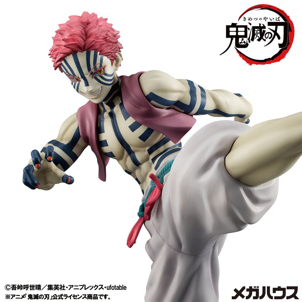Demon Slayer Kimetsu no Yaiba Estátua PVC G.E.M. Upper Three Akaza 19 cm
