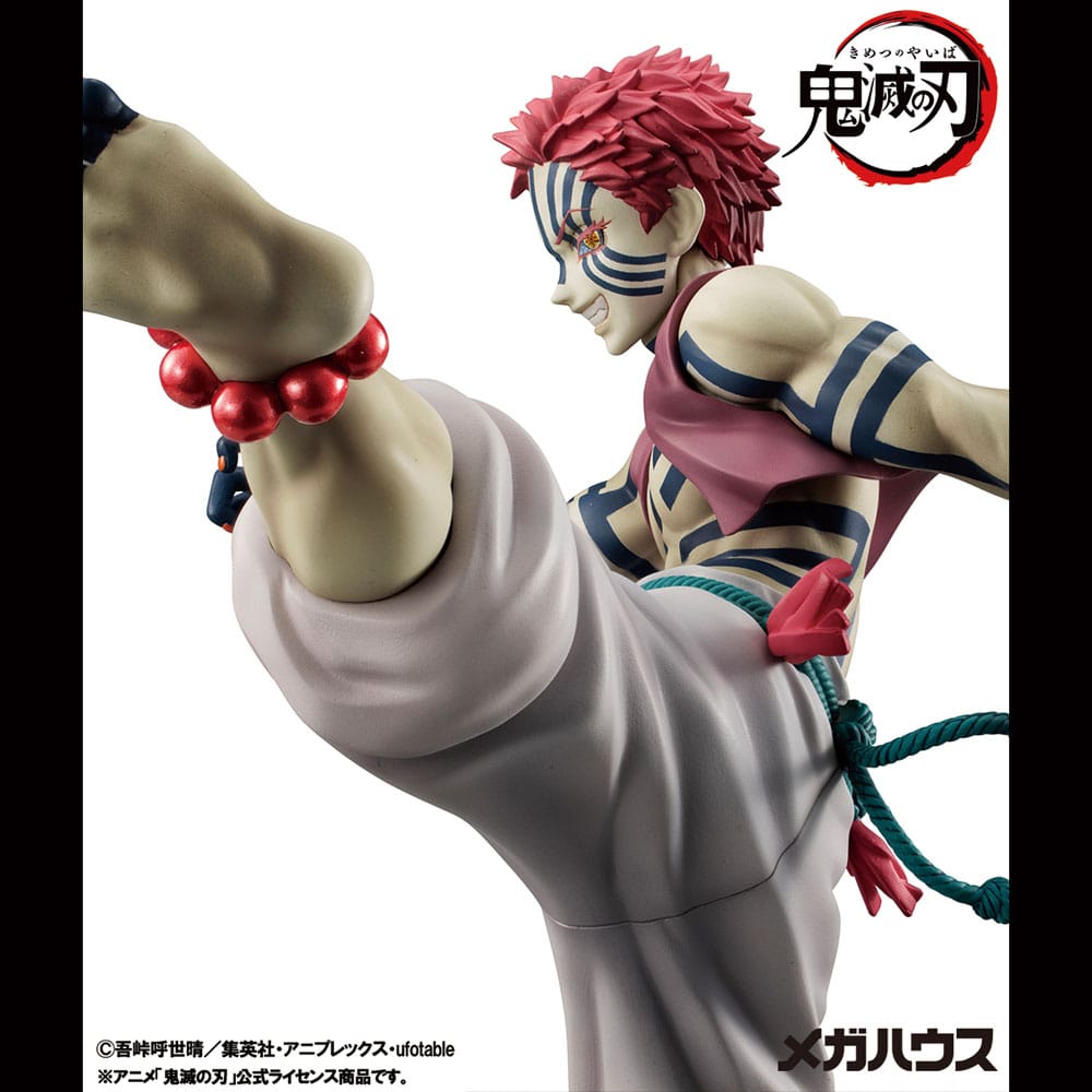 Demon Slayer Kimetsu no Yaiba Estátua PVC G.E.M. Upper Three Akaza 19 cm