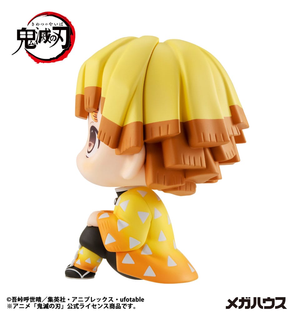 Demon Slayer Kimetsu no Yaiba Estatua PVC Look Up Zenitsu Agatsuma Smile Ver. 11 cm