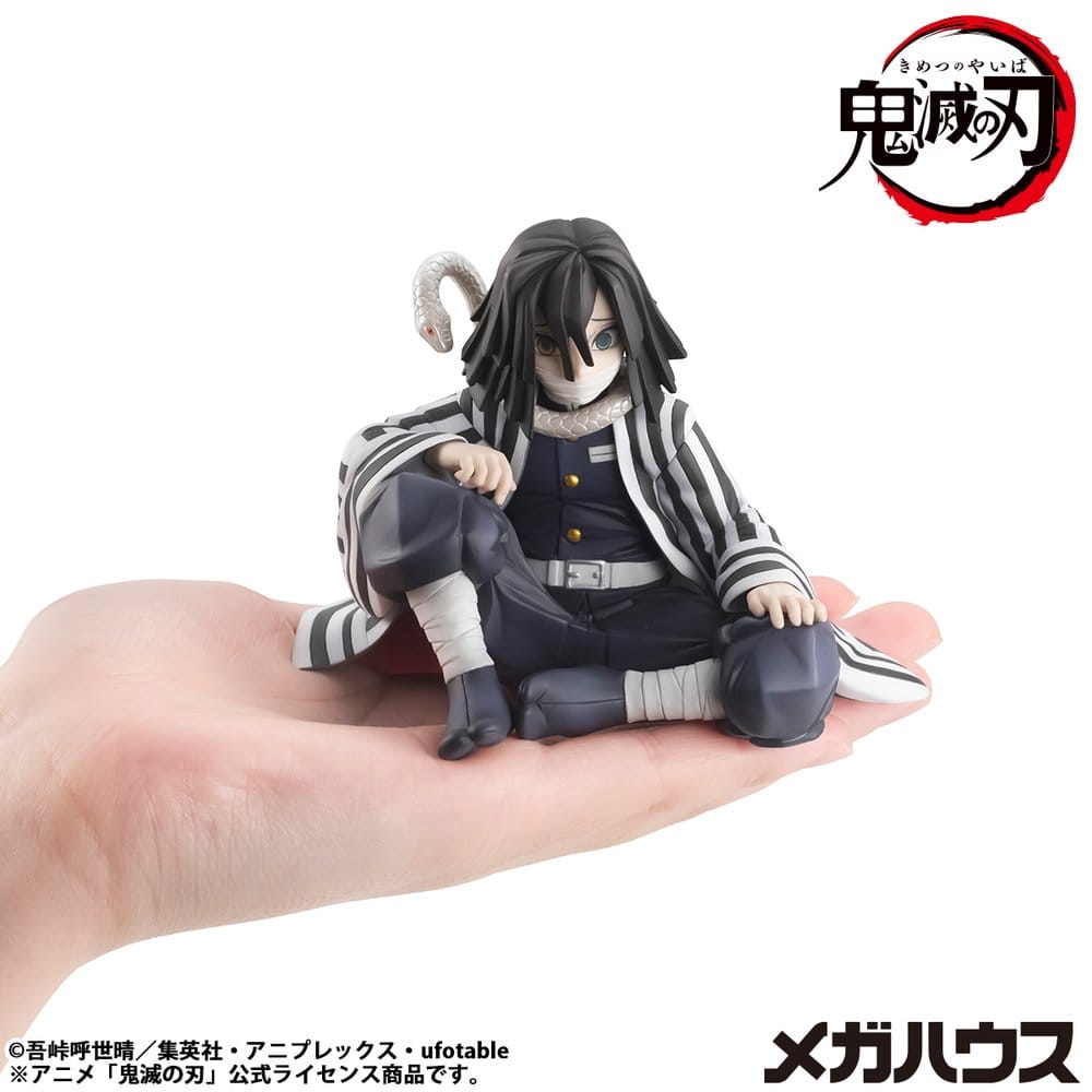 Demon Slayer Kimetsu no Yaiba Estatua PVC G.E.M. Iguro-san Palm Size 7 cm