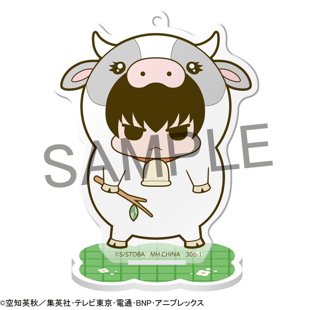 Gintama Figuras acrílico Prince Hata & Animal Paradise Farm of Love & Peace 6 cm Cajas Sorpresa Expositor (6)