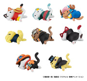One Piece Mega Cat Project Figuras Egghead NyanPieceNyan! Stickie! 3 cm Sortidas (8)