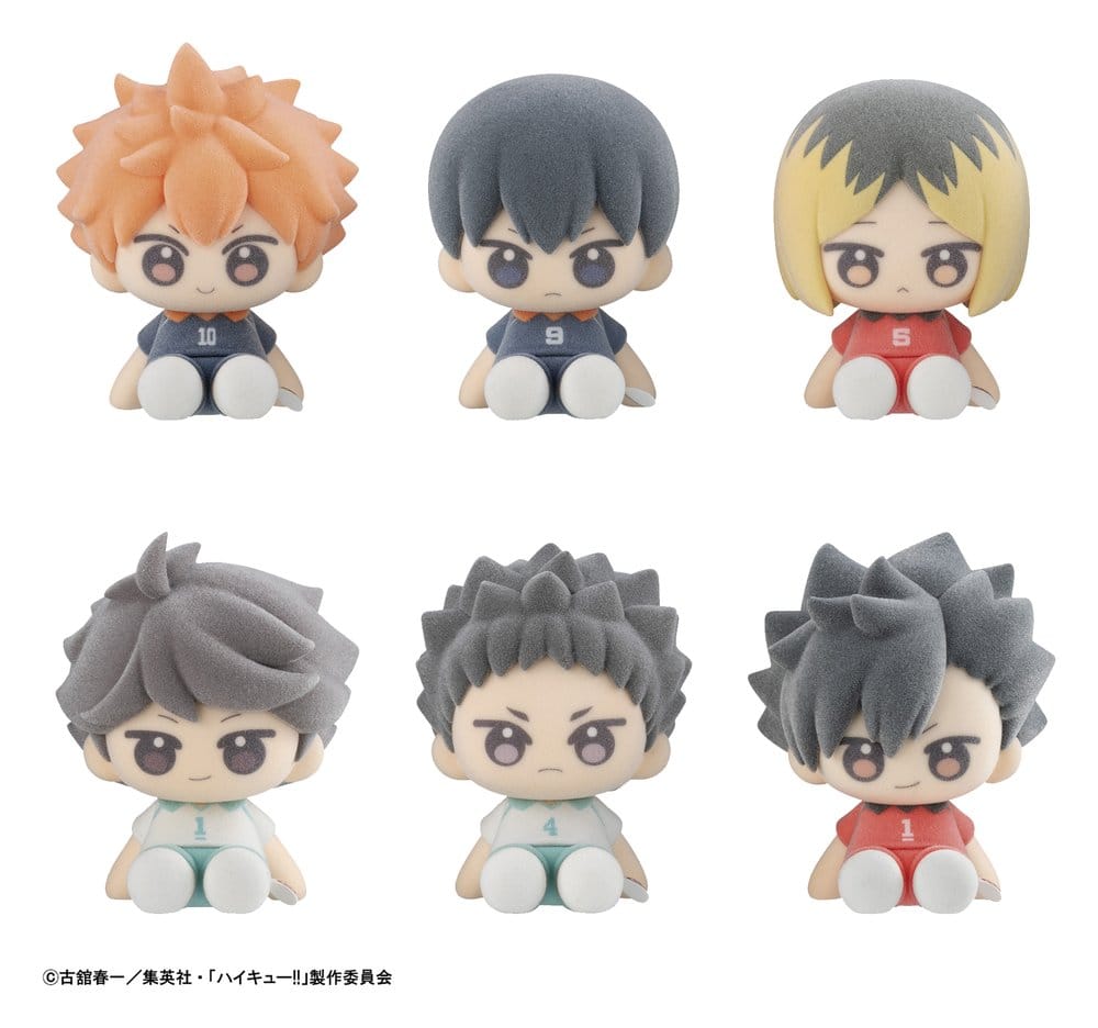 Haikyu!! figuras mini Nuippo 6 cm Blind Box Expositor (6) Frikytopia