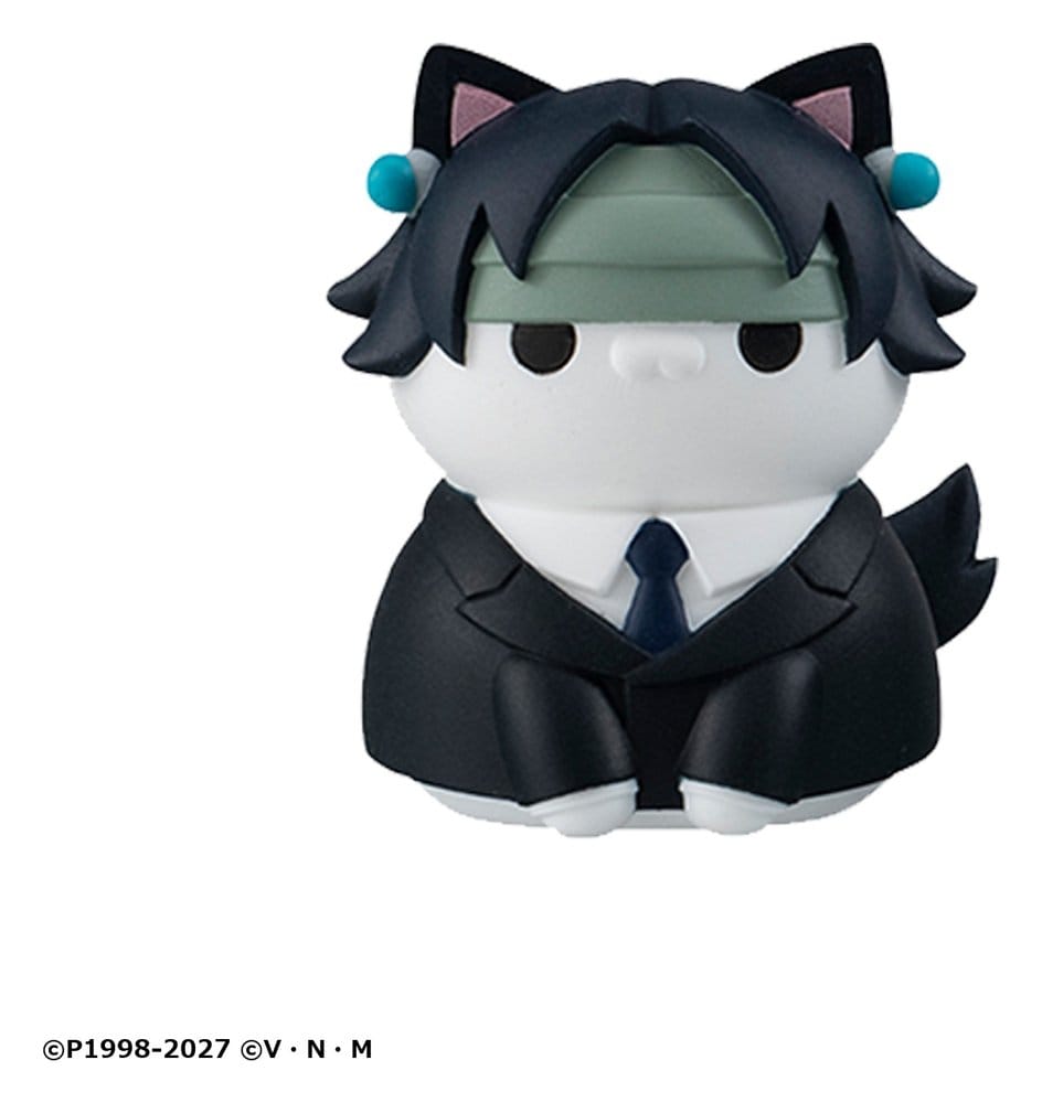Hunter x Hunter Mega Cat Project Figuras Mini Nyanter x Nyanter the Phantom Troupe x Cat 3 cm Blind Box Expositor (8)
