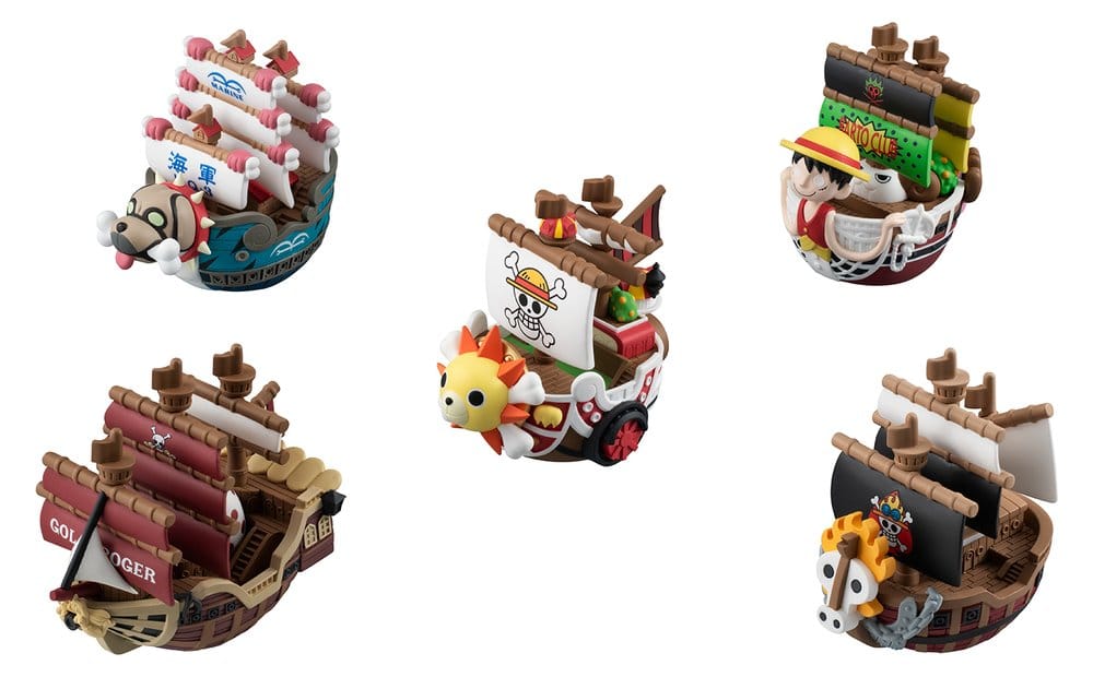 One Piece YuraColle Series Figuras Mini Grand Line Collection Set Vol.3 6 cm Frikytopia