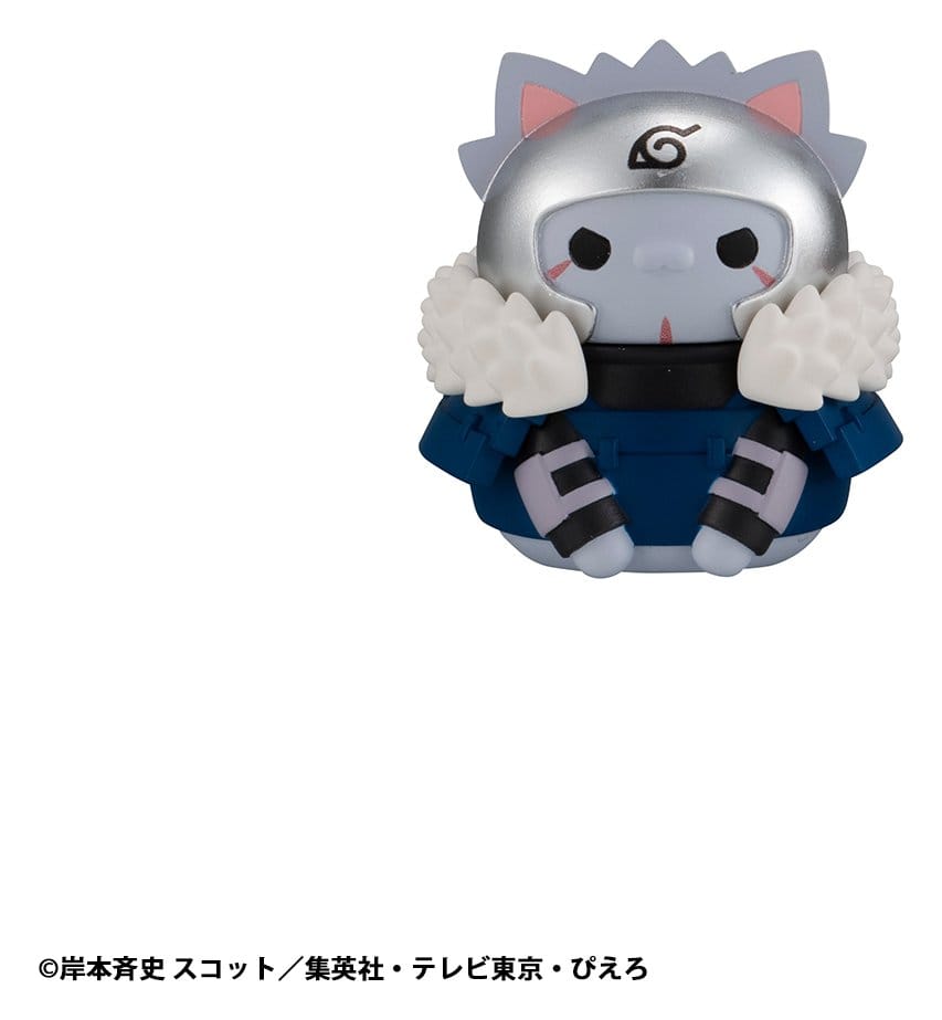 Naruto Shippuden Mega Cat Project Nyaruto! Figuras Mini The bond between master and disciple ver. Blind Box Surtido (8) (Repeat)
