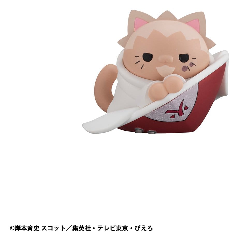 Naruto Shippuden Mega Cat Project Nyaruto! Figuras Mini The bond between master and disciple ver. Blind Box Surtido (8) (Repeat)