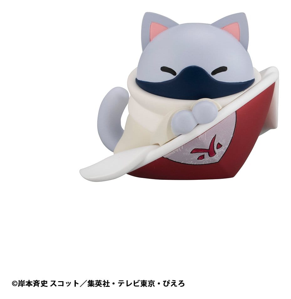 Naruto Shippuden Mega Cat Project Nyaruto! Figuras Mini The bond between master and disciple ver. Blind Box Surtido (8) (Repeat)