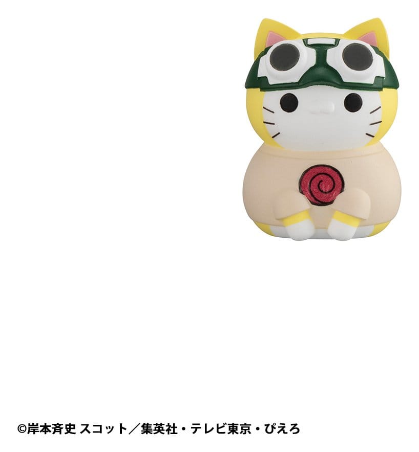 Naruto Shippuden Mega Cat Project Nyaruto! Figuras Mini The bond between master and disciple ver. Blind Box Surtido (8) (Repeat)