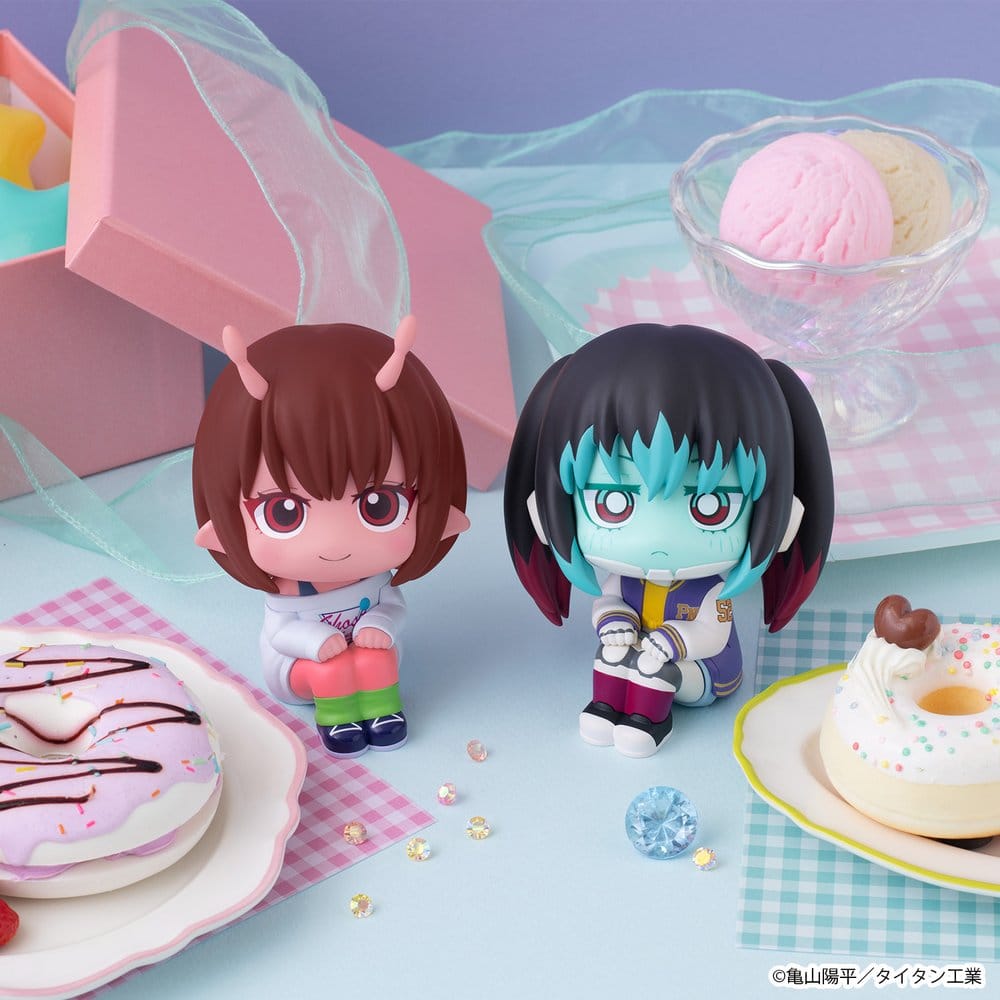 Milky Subway The Galactic Limited Express Pack de 2 Figuras PVC Look Up Chiharu & Makina 11 cm (with gift)
