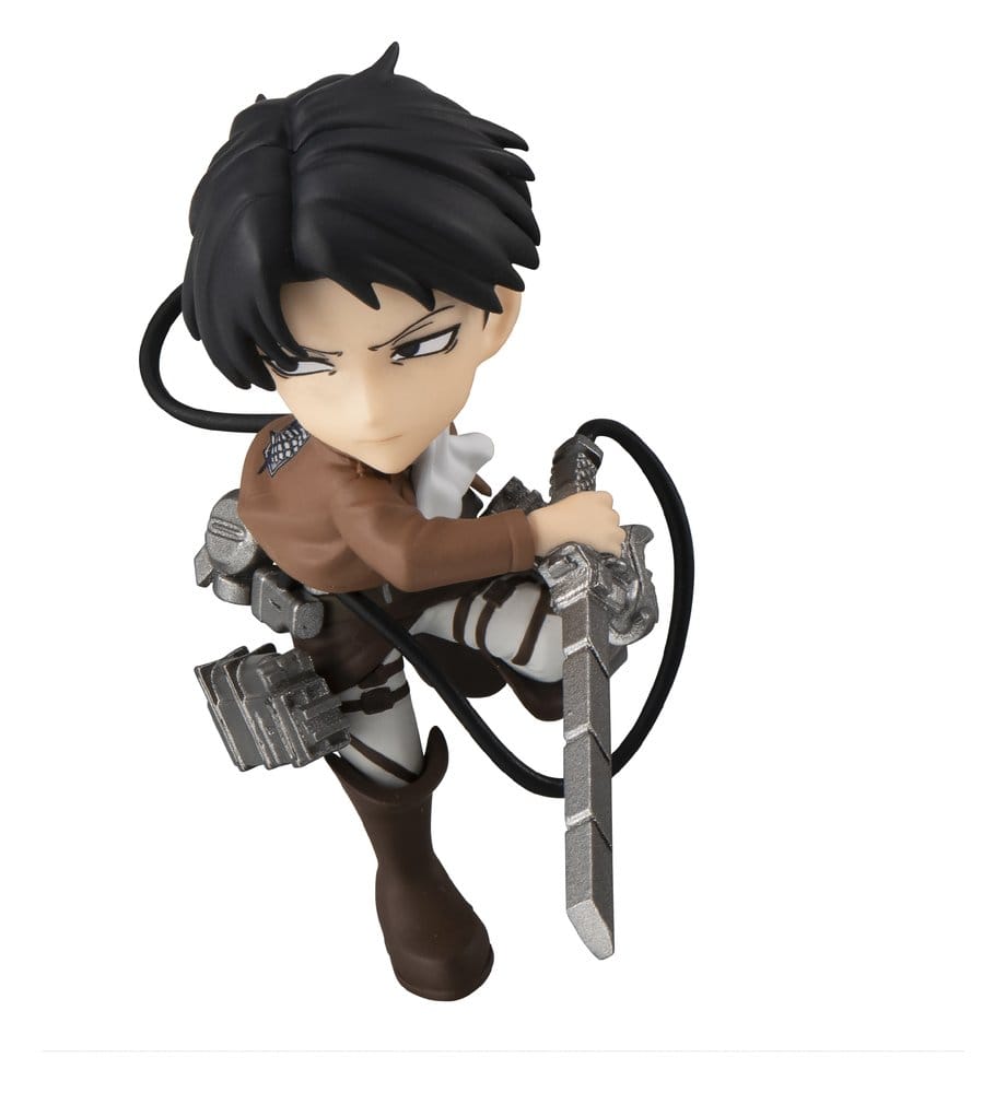 Attack on Titan Tobimas Figuras Mini Pack de 6 (with gift)