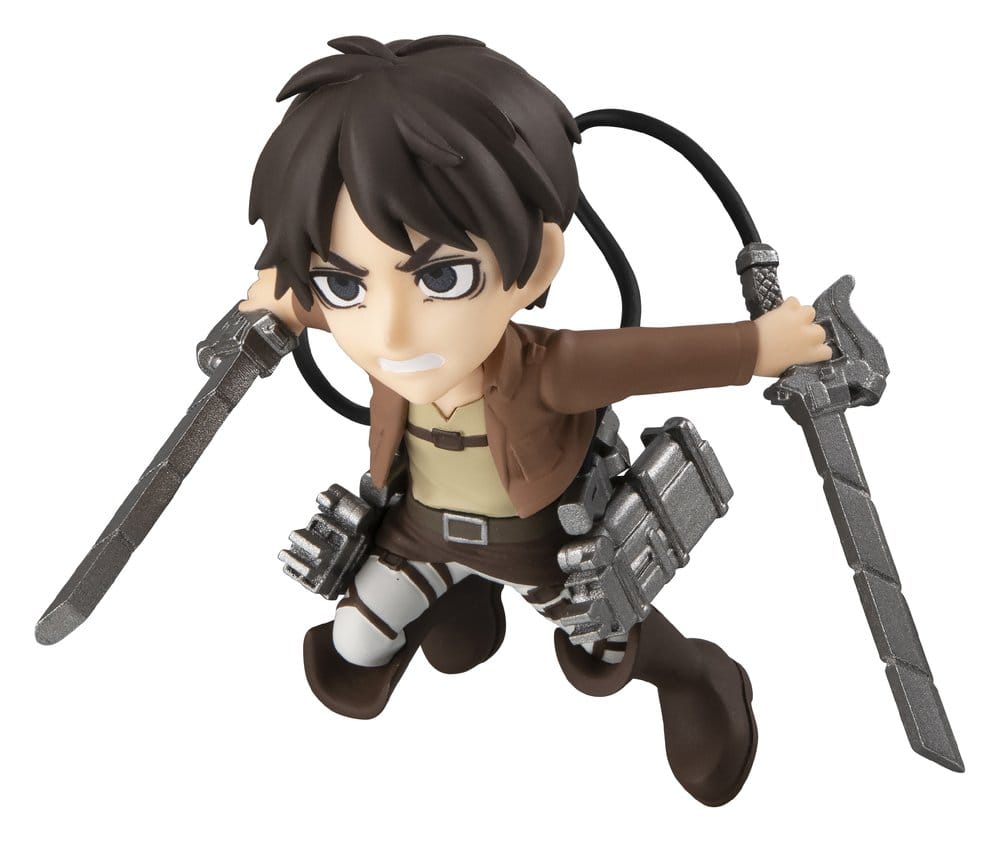 Attack on Titan Tobimas Figuras Mini Pack de 6 (with gift)