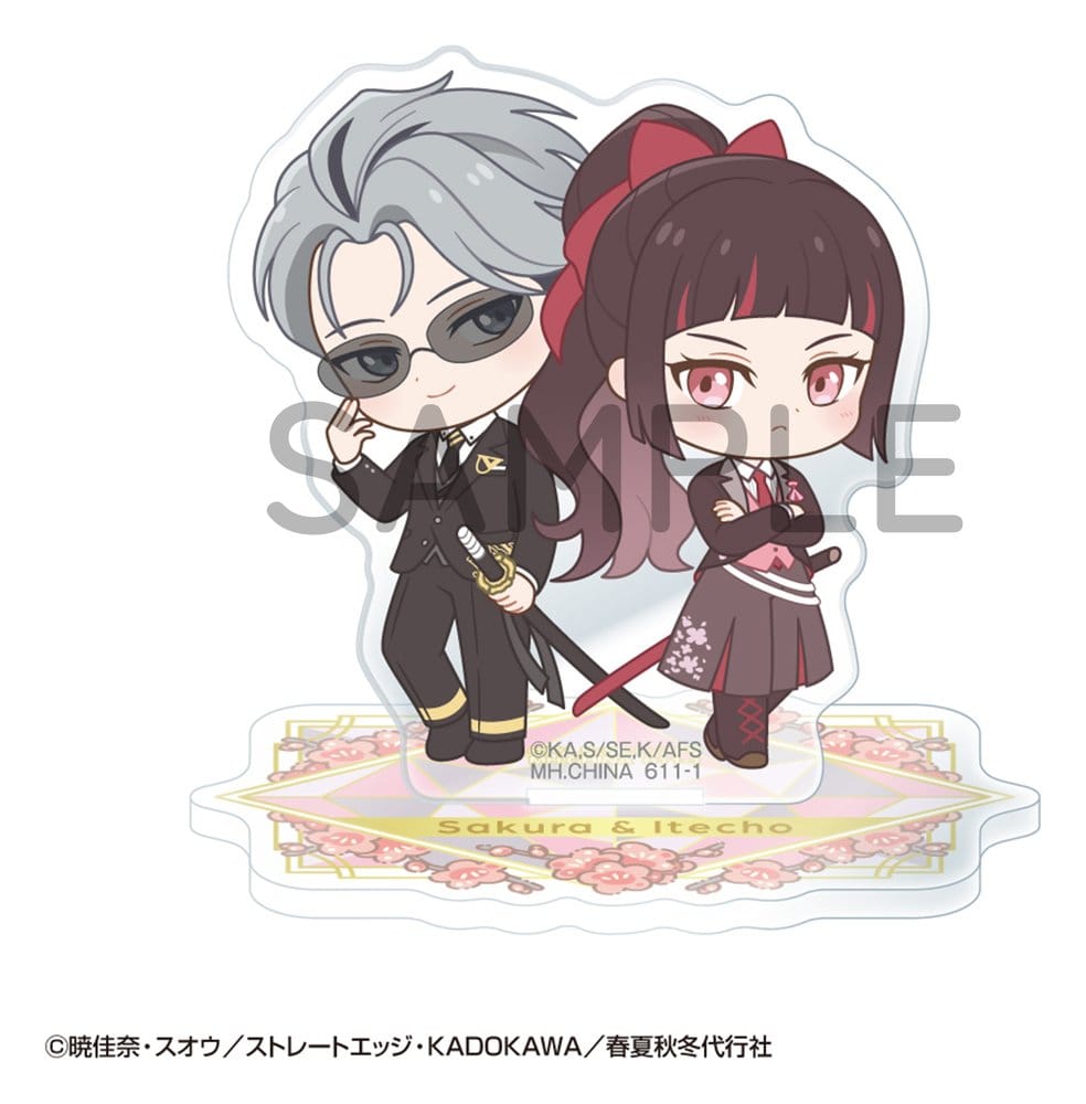 Agents of the Four Seasons Buddycolle Figuras Acrílico Dance of Spring 6 cm Blind Box Expositor (6)