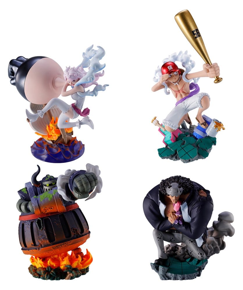 One Piece Petitrama series LOGBOX RE BIRTH Ver. Egghead 02 Figuras Mini 8 cm Blind Box Expositor (4)