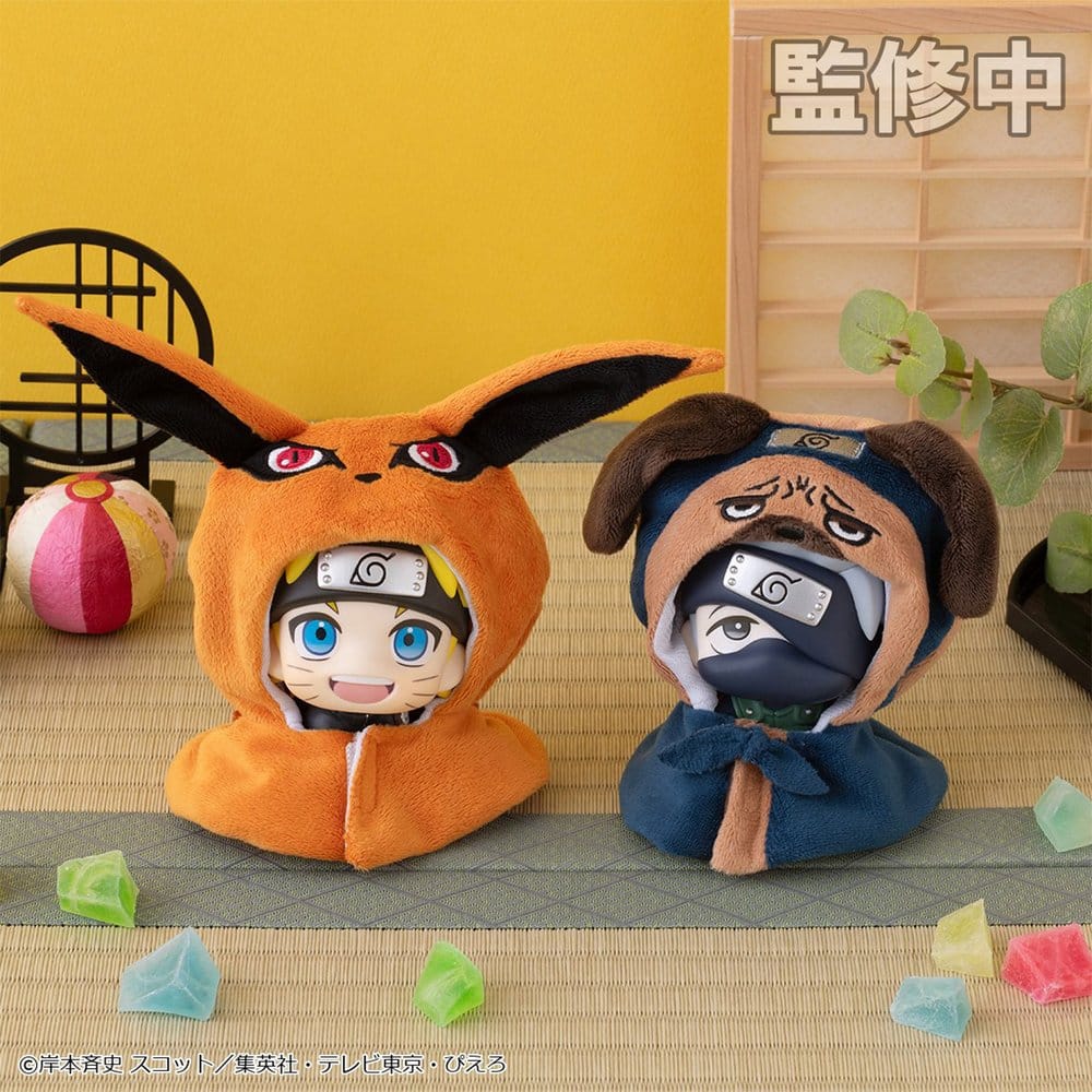 Naruto Shippuden Look Up Cape para Figuras PVC Pakkun