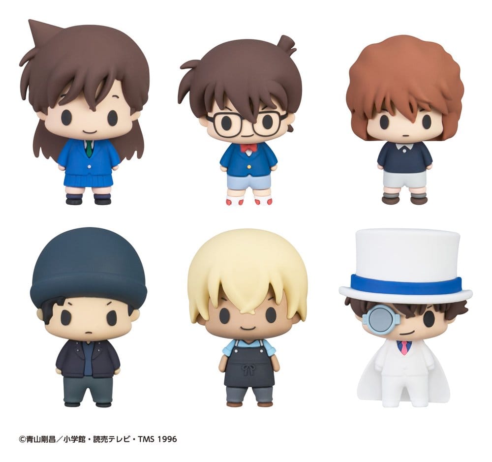 Detective Conan Chokorin Collection Figuras Mini 5 cm Blind Box Expositor (6) Frikytopia