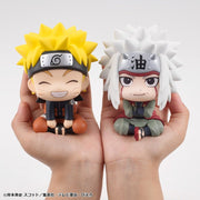 Naruto Shippuden Pack de 2 Figuras PVC Look Up Naruto Uzumaki Smile Ver. & Jiraiya 11 cm (with gift)
