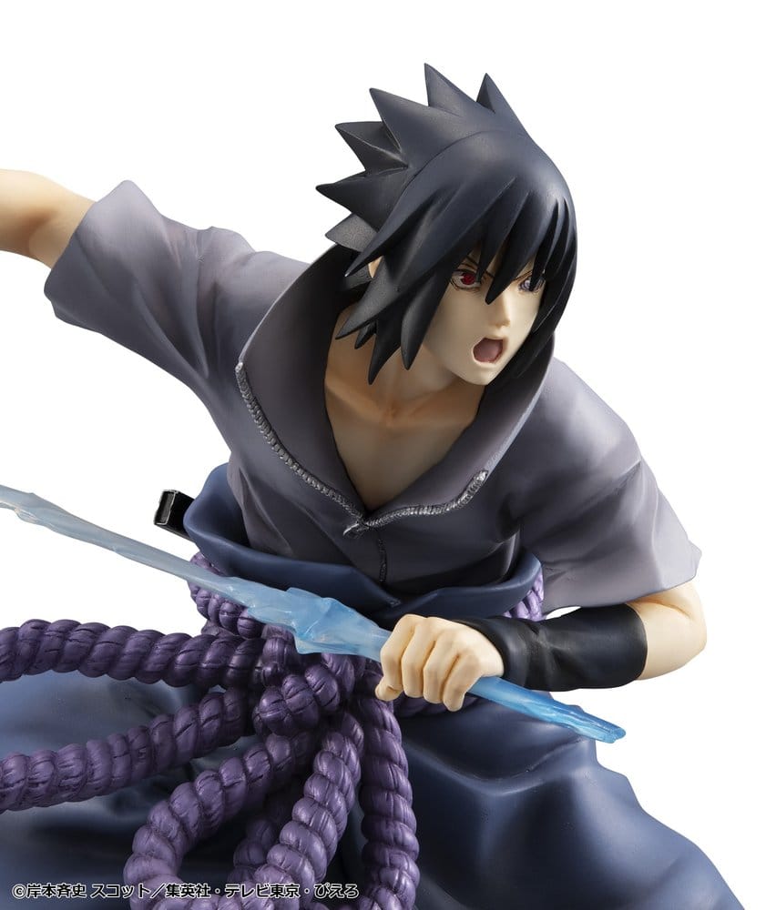 Naruto Shippuden Figura PVC G.E.M. Series Sasuke Uchiha Great Ninja War Ver. 23 cm (Repeat)